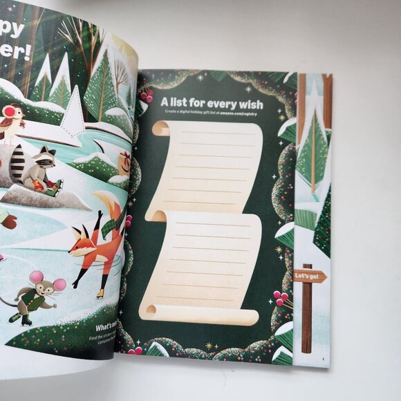 2025 Amazon Holiday Kids Gift Book Toys Catalog has Stickers and Wishlist!! - Picture 7 of 8
